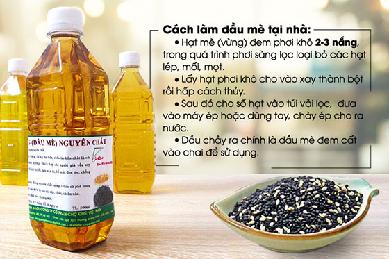 dầu mè nguyên chất